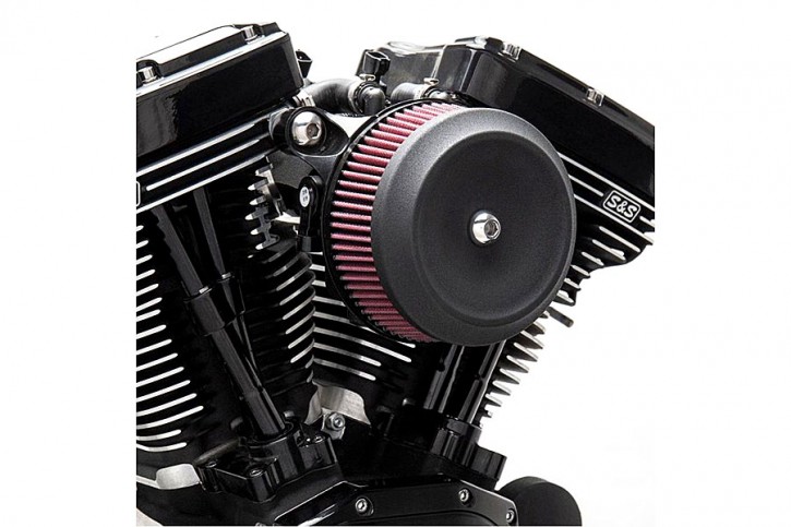 S&S Air Cleaner "Bobber" Wrinkle Black