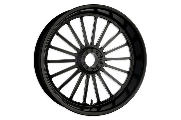18 spoke alloy wheels