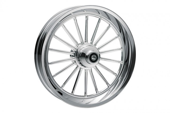 18 spoke alloy wheels