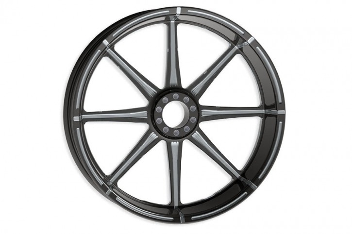 8 spoke alloy wheels