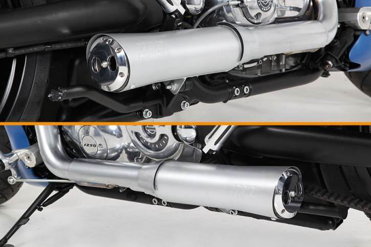 Slip-on muffler kit