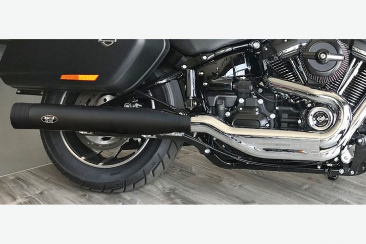 MCJ Muffler complete black