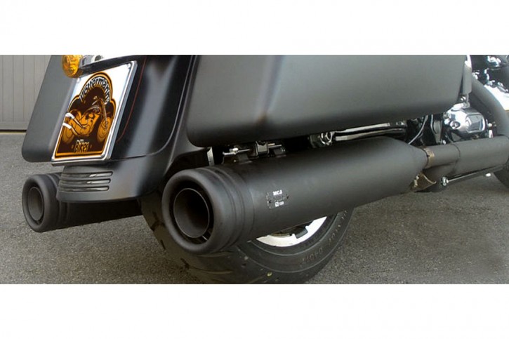 MCJ Mufflers black