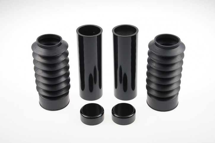 Fork Cover Kit alu/rubber