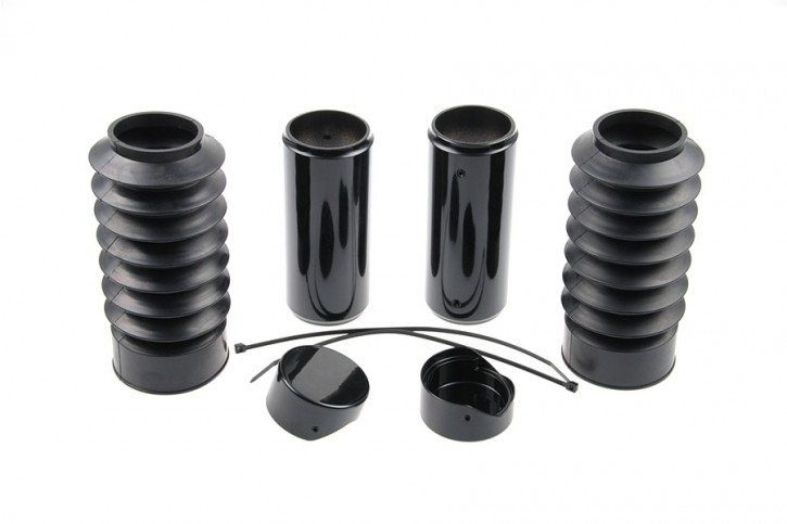 Fork Cover Kit alu/rubber