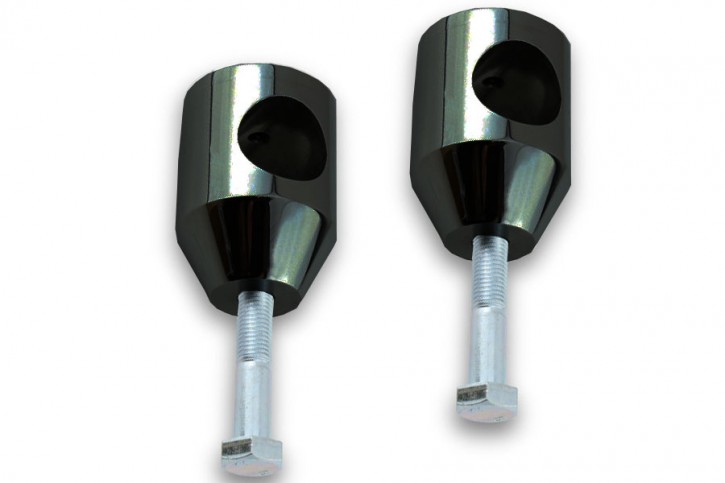 Upright Alu Risers for 1" (25.4 mm) Handlebars
