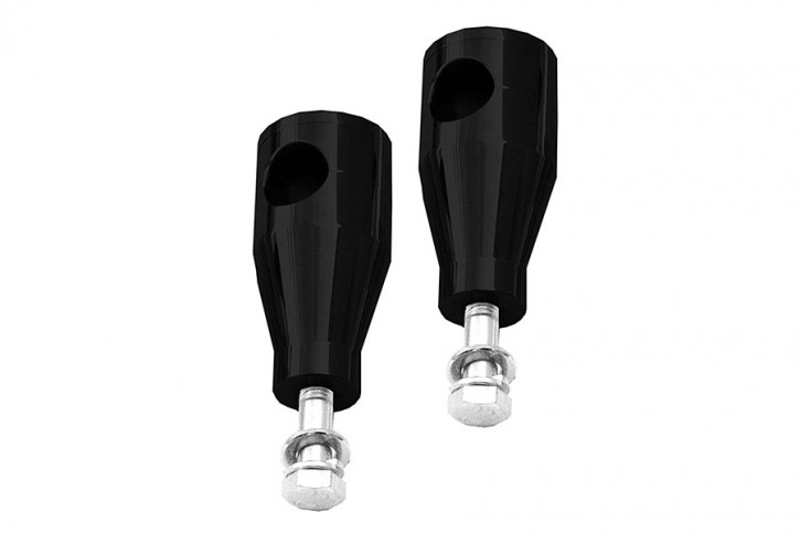 Upright Alu Risers for 1" (25.4 mm) Handlebars