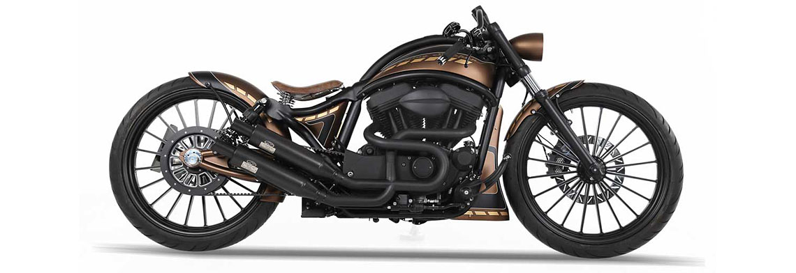 2009 Ricks Harley-Davidson Custom Bike Tachogehäuse Sportster Iron Kit ab Mj 