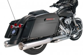 S&S Slip-On Mufflers "Chrome Thruster"