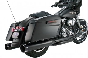 S&S Slip-On Mufflers "Black Tracer"