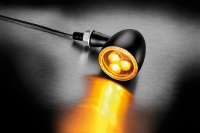 Bullet LED indicators 1000 Dark, black