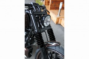 Fork Cover Kit alu/rubber