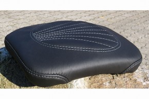 Covering: Leather incl. Foam Cushioning & Embroidered Stitching