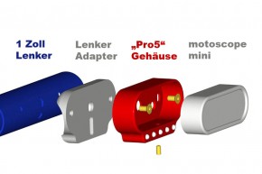 „Pro5" Lenker-Adapter 1"