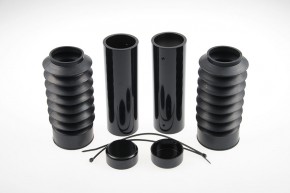 Fork Cover Kit alu/rubber