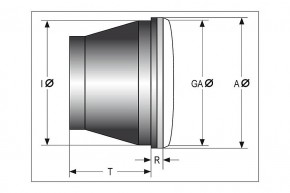 LED 7" Insert "Night Away"